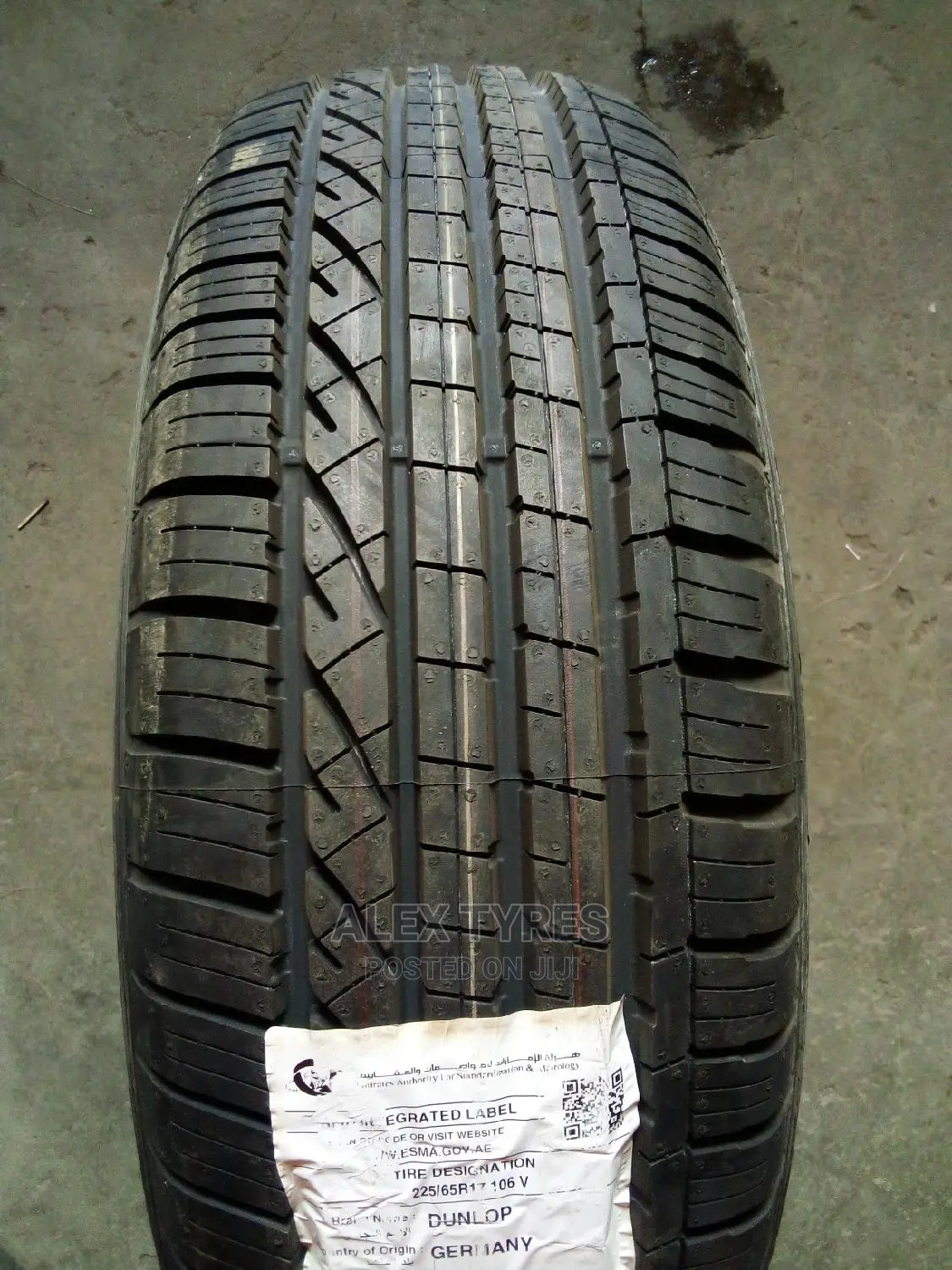 225/65r17 Dunlop Tyres Made in Germany