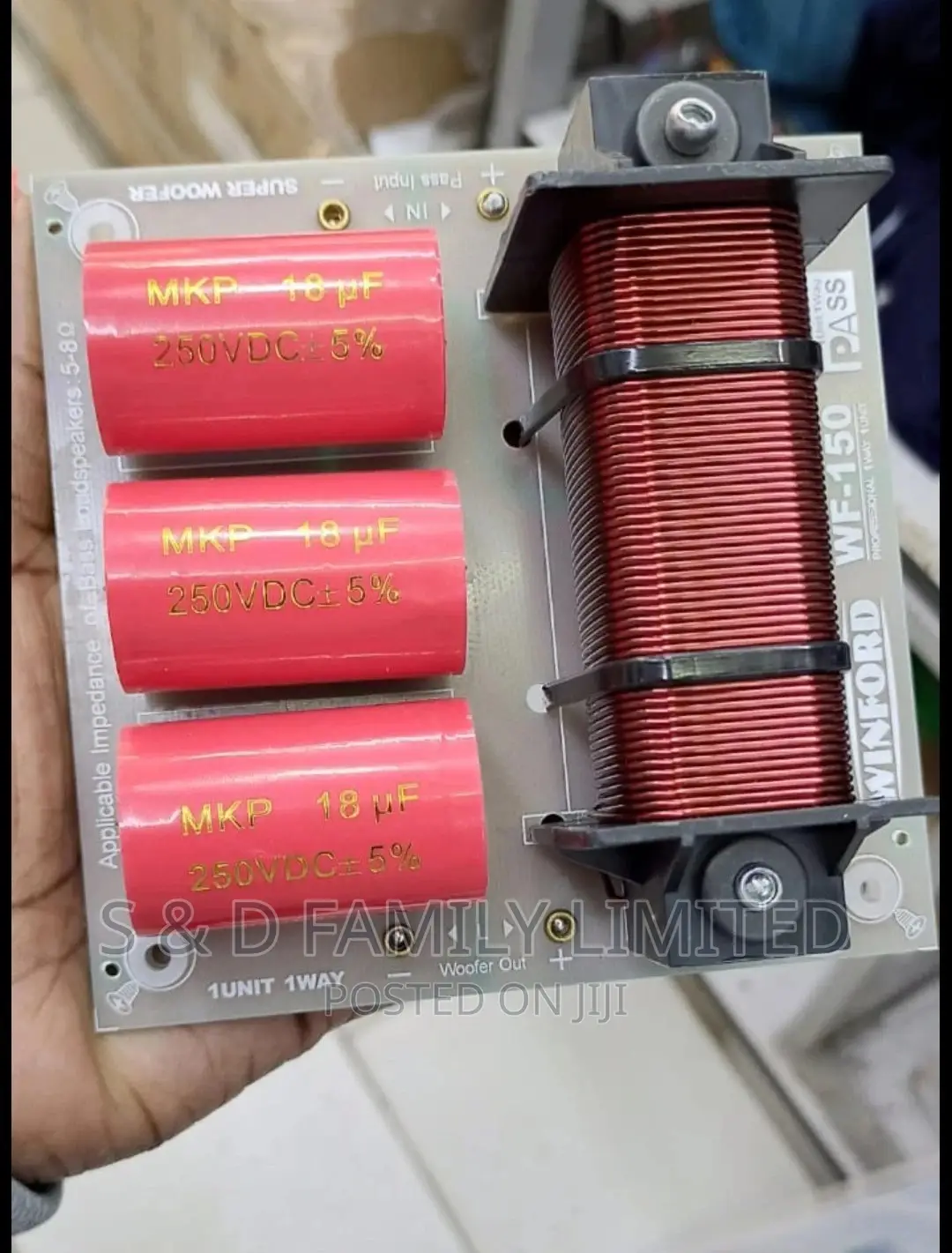Winford Bass Speaker Crossover