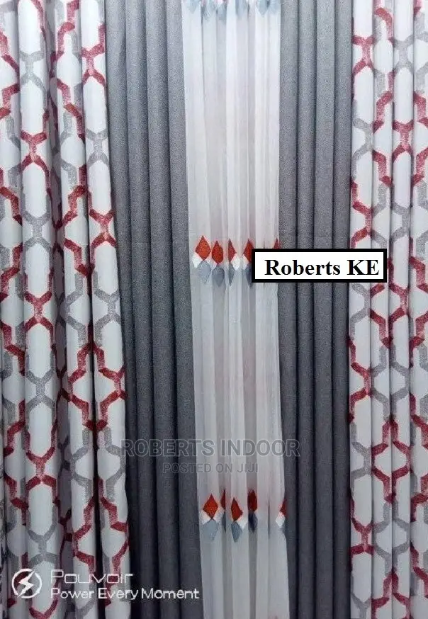 Printed Elegant House Curtain