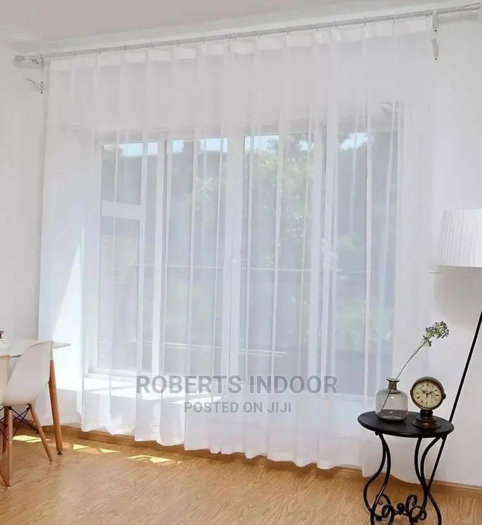 White Elegant House Sheer
