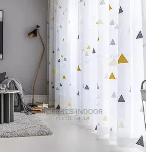 Printed Elegant House Sheer