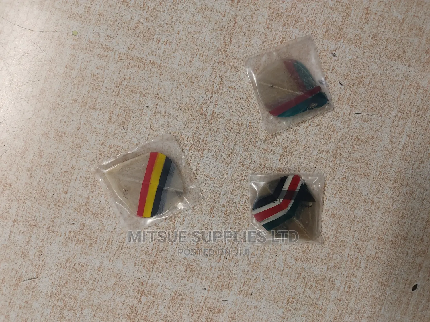 A Set of 9 Local Dart Flights for Tungsten