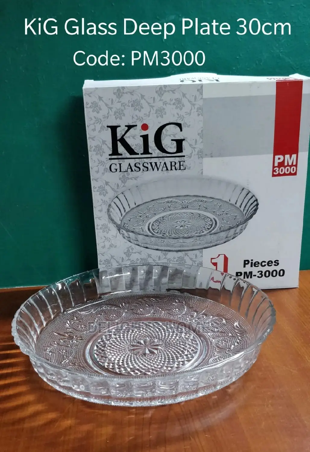Glass Deep Plate