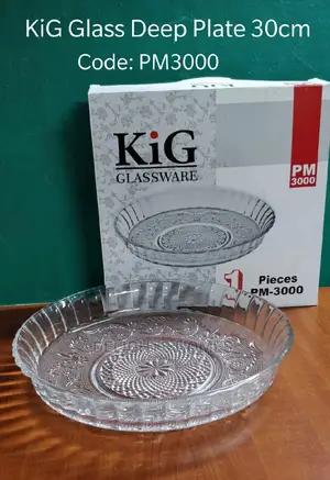 Glass Deep Plate