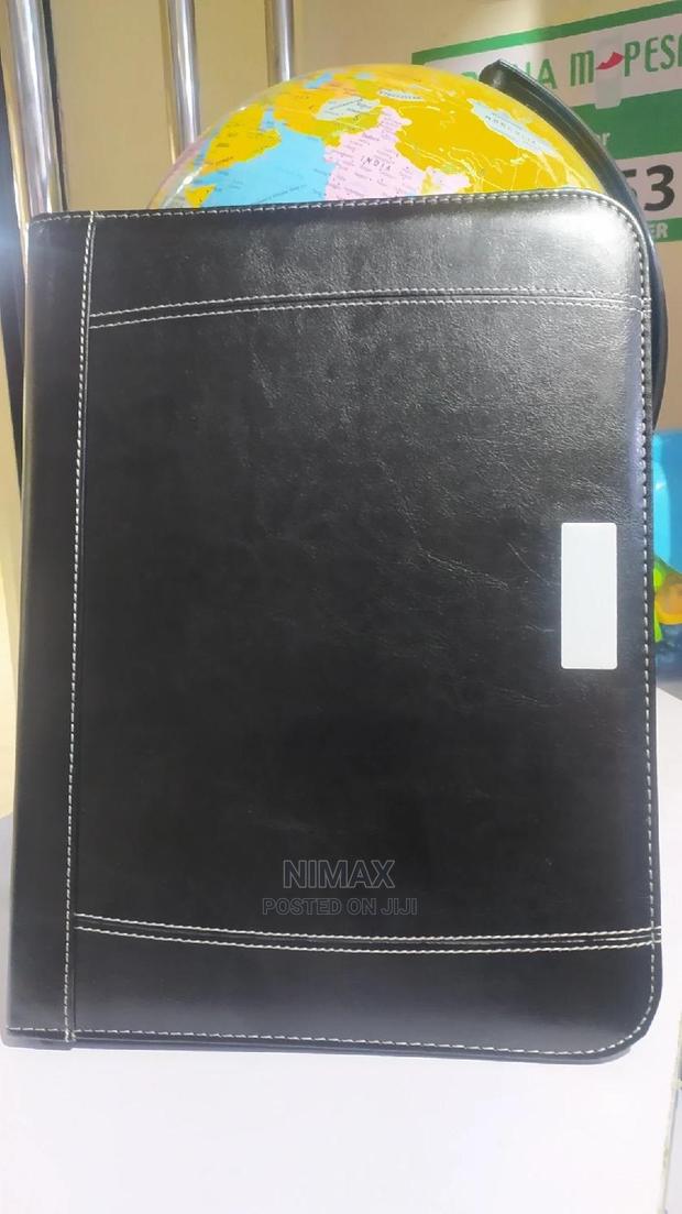 Leather Folder With Zip