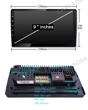 2GB 32GB Rom 9inch Android Car Radio