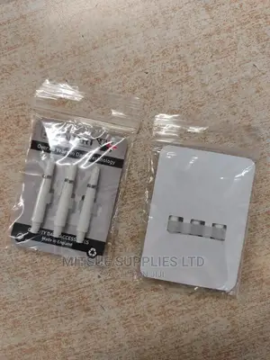 Set of 9 Elkadarts Ivory Shaft White Shot