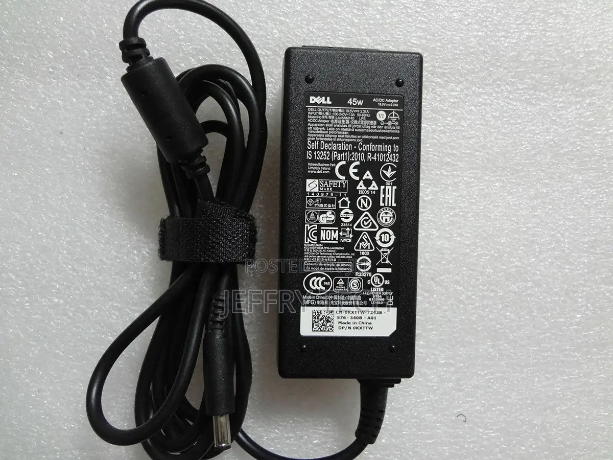 4.5mmx3.0mm 19.5v 2.31A 45W Adapter Fit Dell LA45NM131 Charg