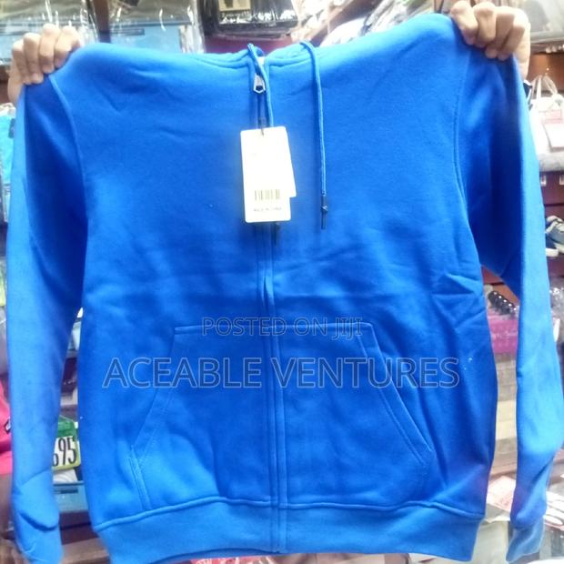 Blue Hoods With Zip - main view