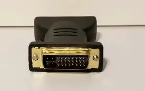 DVI-I Male to 3 RCA Female Component AV Connector Converter