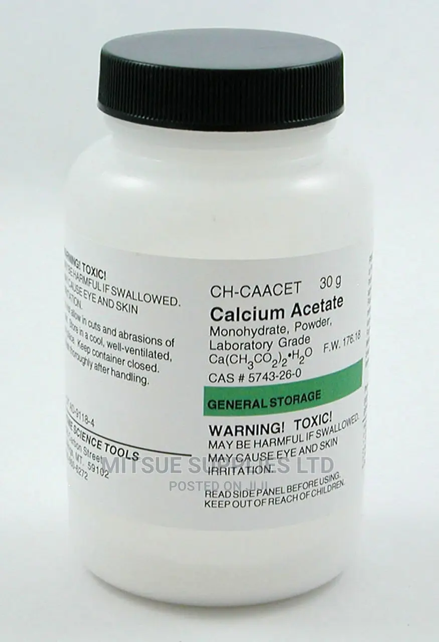 Calcium Acetate 500g Griffchem