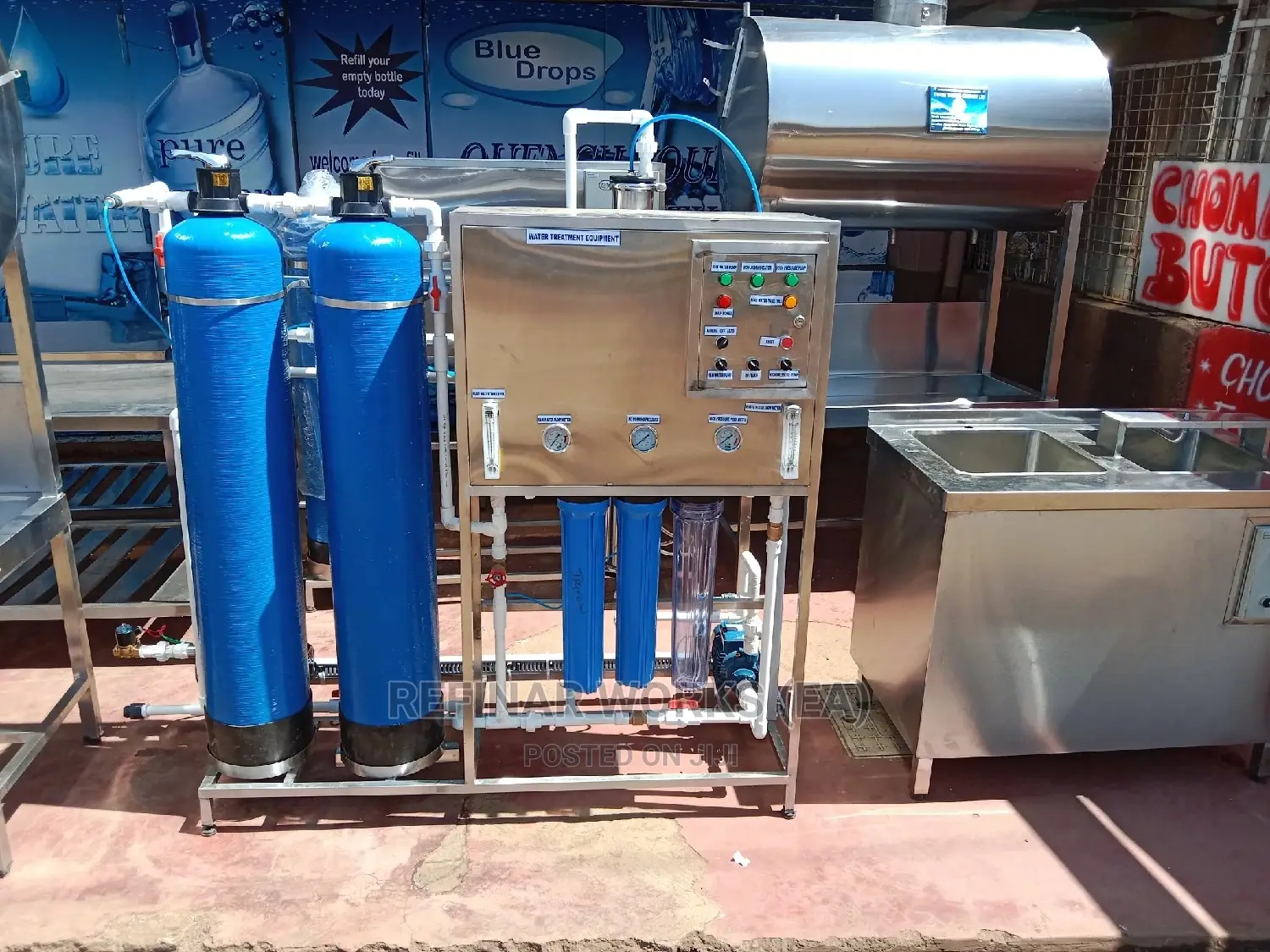 Commercial Water Purifier Machines - Reverse Osmosis