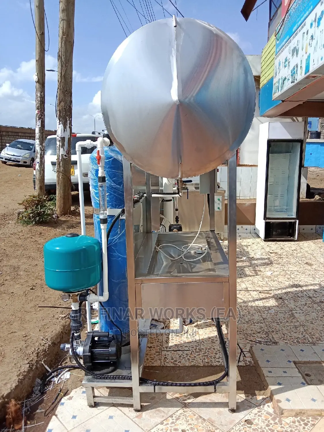 Purifier Machines for Borehole Sea Water Free Installation