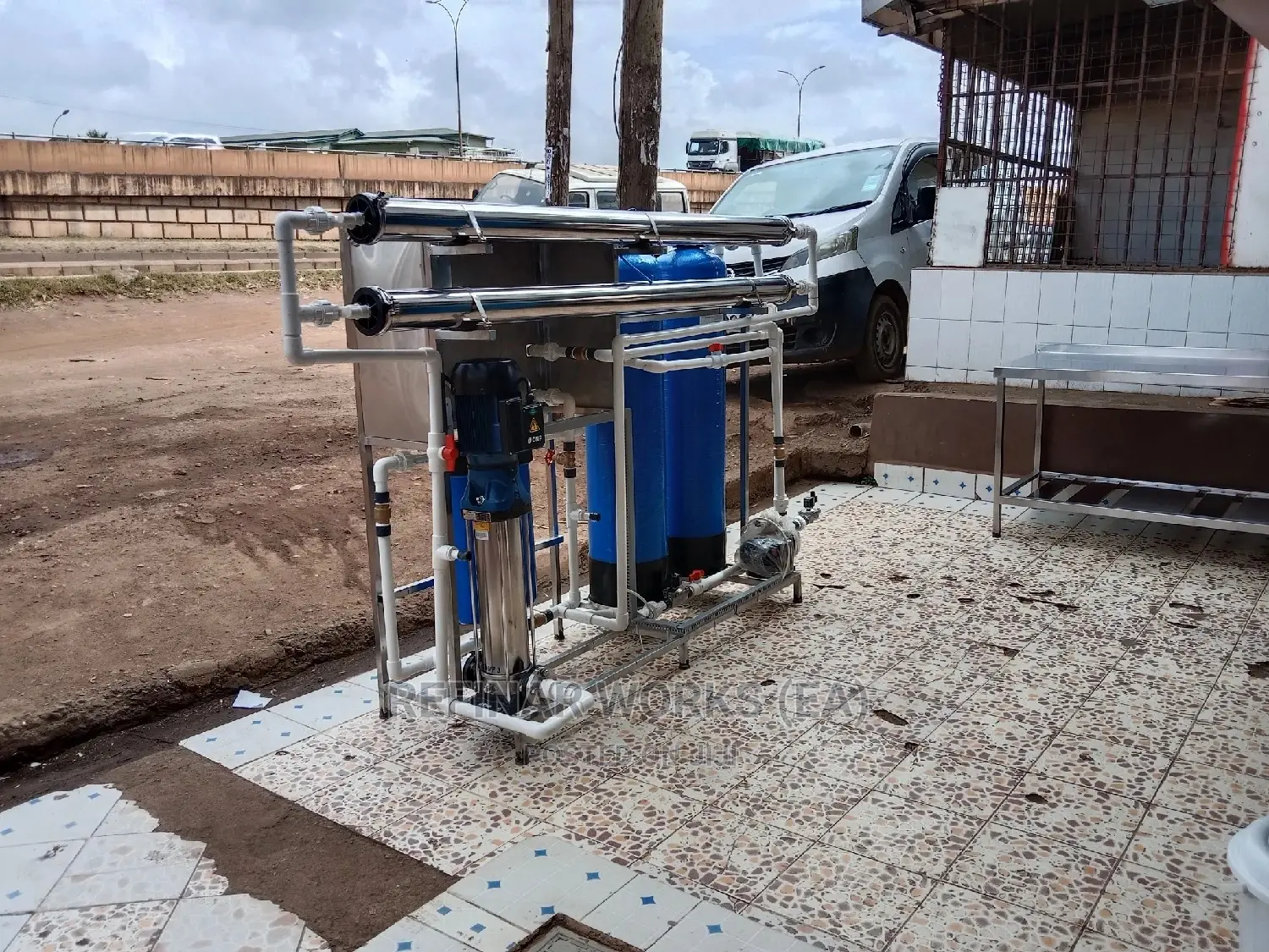 Machines for Starting a Water Treatment, Vending Bottling