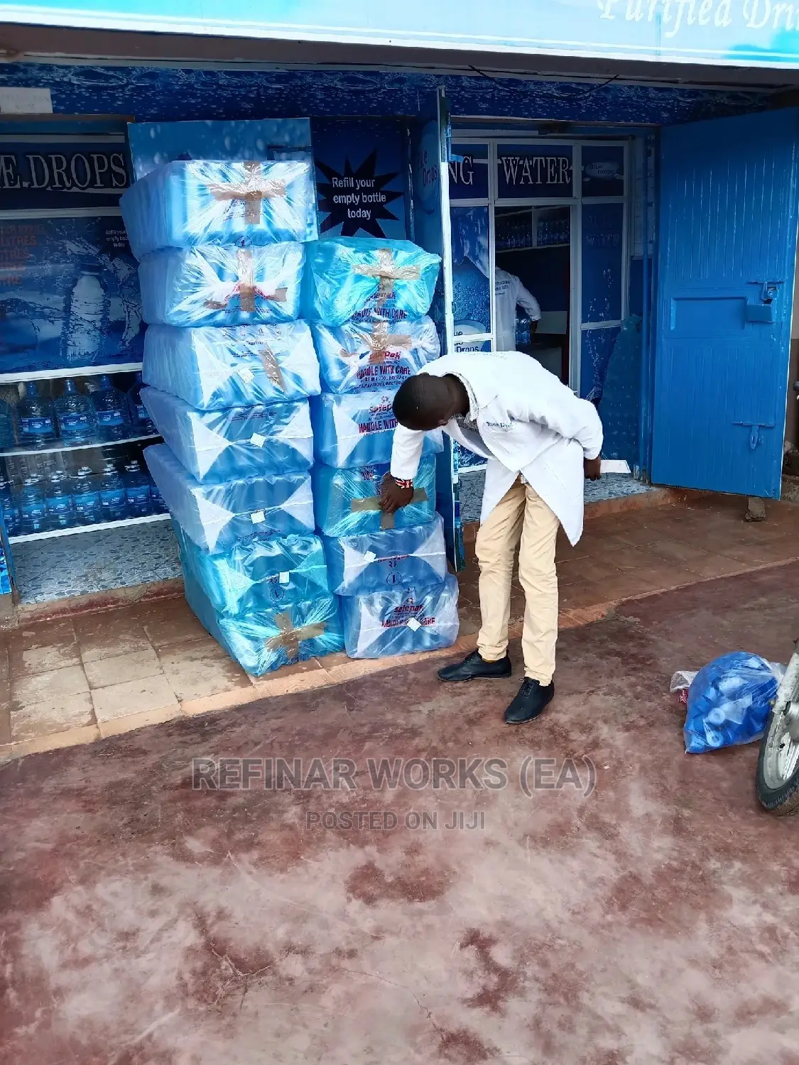 Machines for Starting a Water Treatment, Vending Bottling