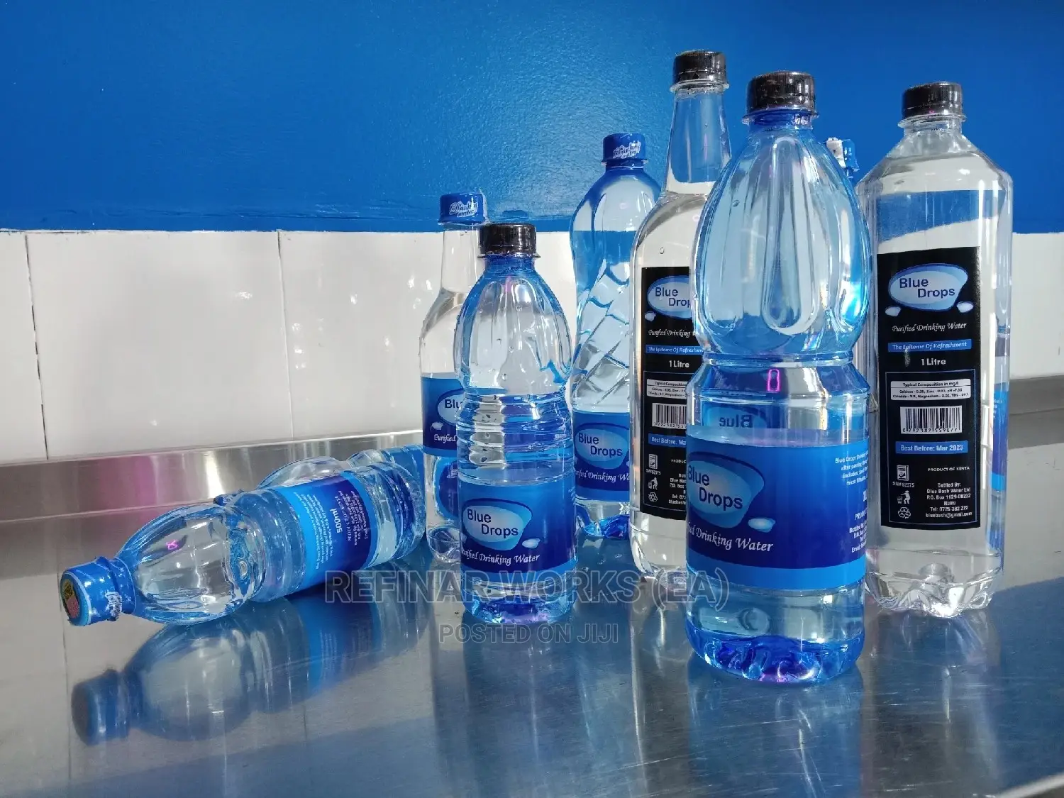 Machines for Starting a Water Treatment, Vending Bottling