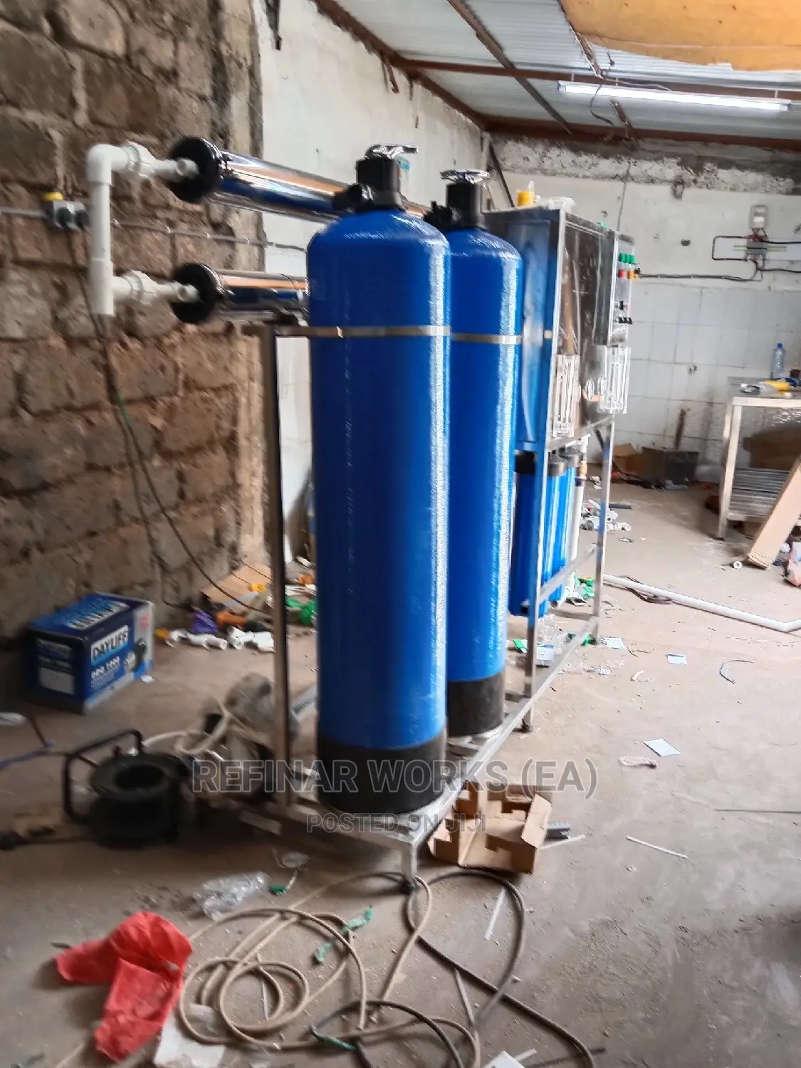 Complete Borehole Water Treatment Plant (Free Installation)