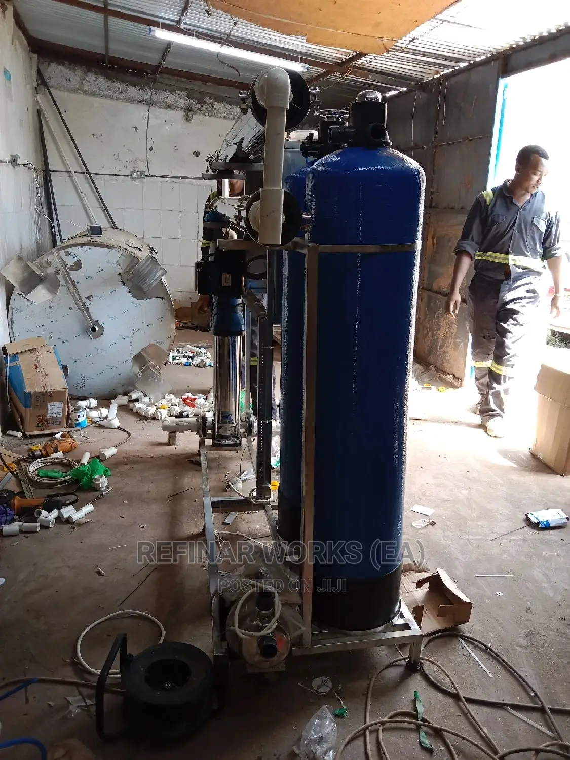 Complete Borehole Water Treatment Plant (Free Installation)
