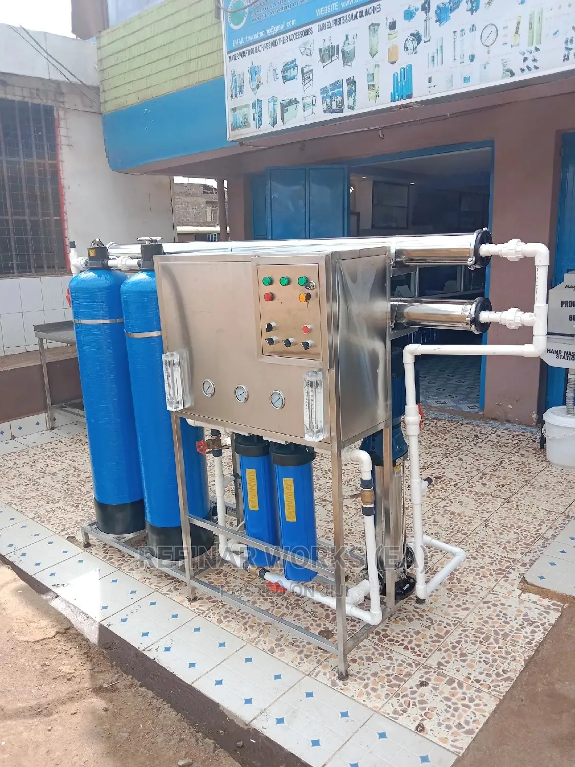 Water Filtration (Purification) Borehole or Sea Hard Water