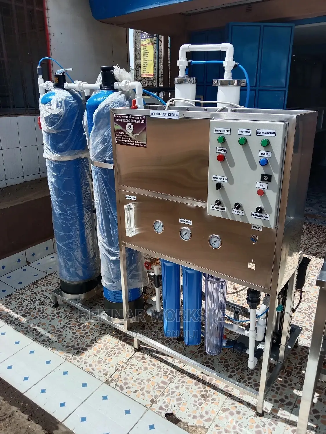 Water Filtration (Purification) Borehole or Sea Hard Water