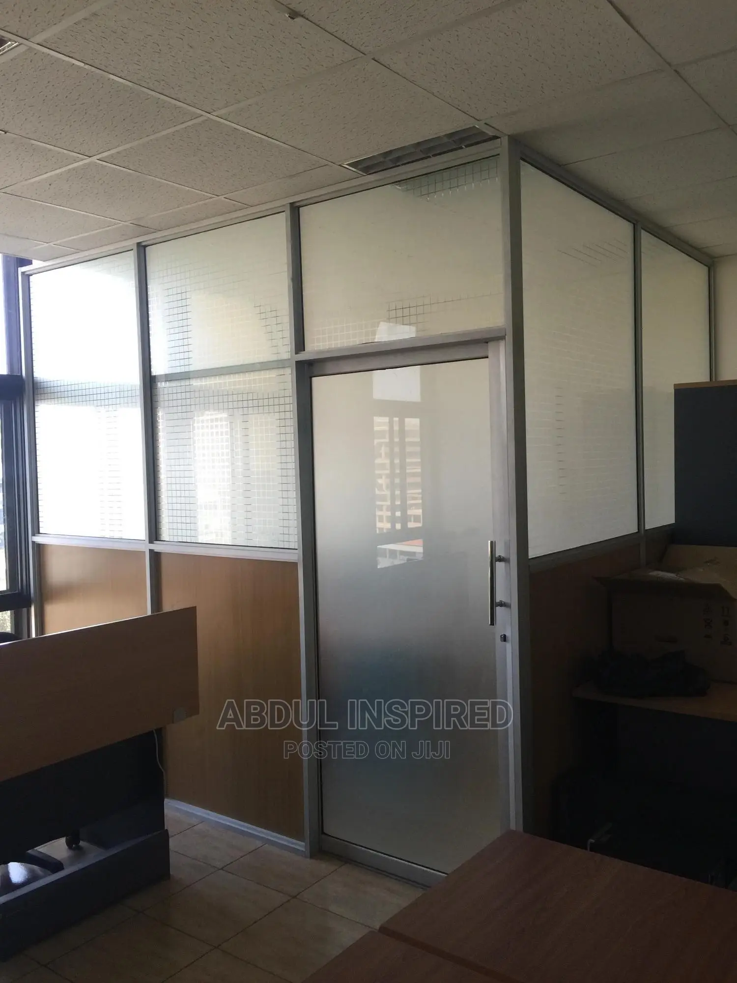 Office Partitioning, Windows And Ceillings
