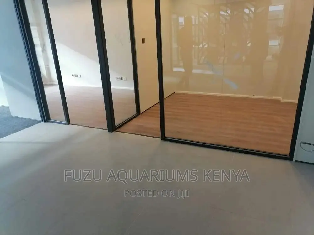 Glass and Aluminum Partition