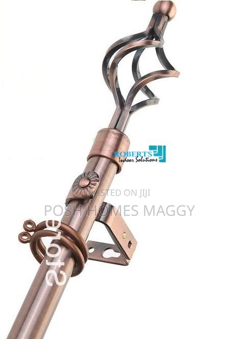 Copper Adjustable Curtain Rod - main view