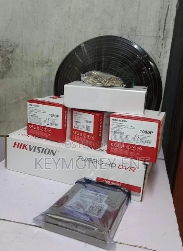 3CCTV Cameras Full Kit Outdoor(Bullet) Cameras 1080P