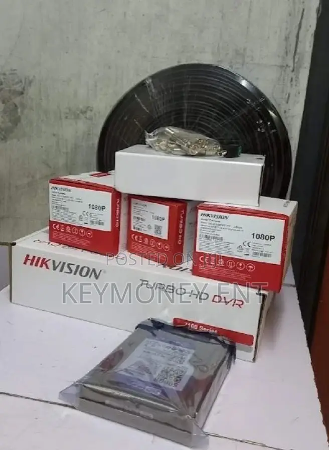 3CCTV Cameras Full Kit Outdoor(Bullet) Cameras 1080P