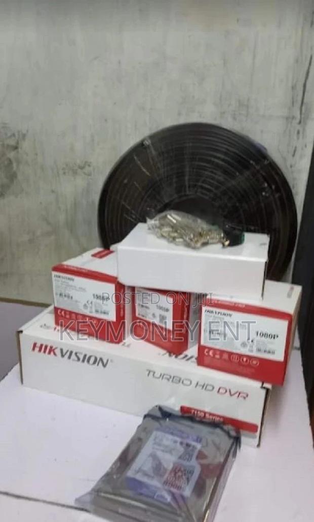 Hikvision 3CCTV Cameras Security Surveillance Complete Syste