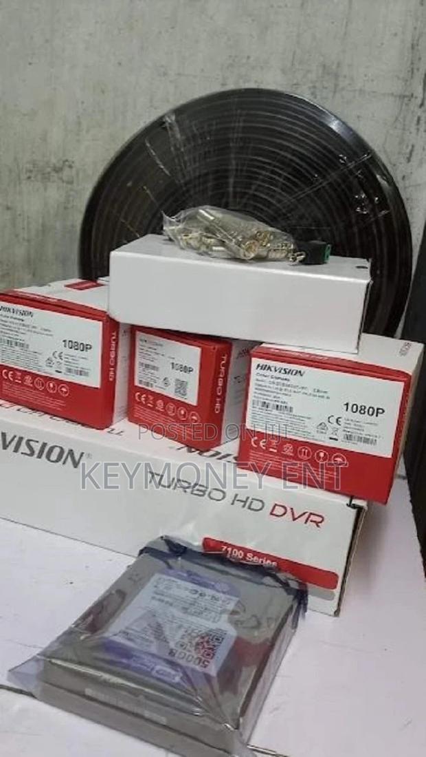 HIK Vision 4CCTV Cameras 2MP Complete System - main view