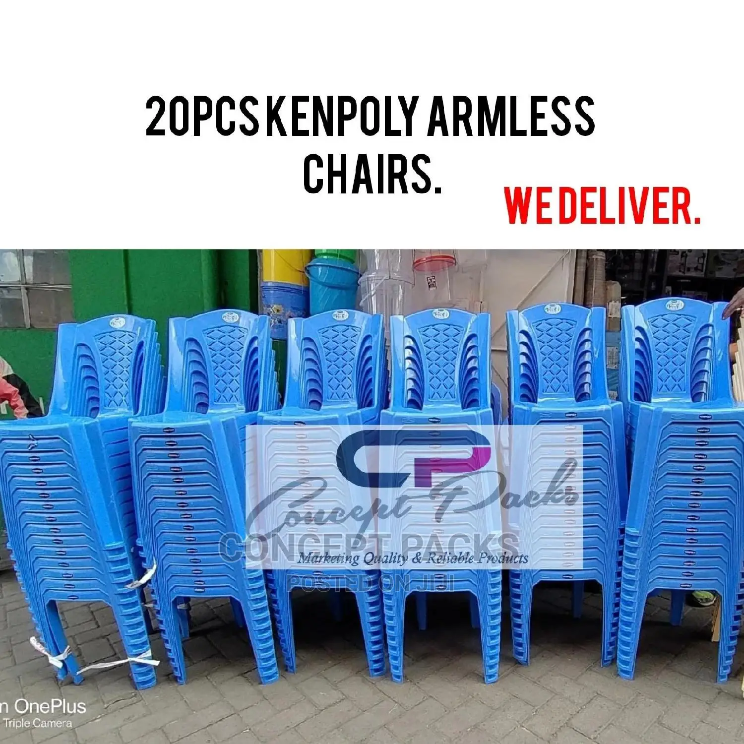 Wholesale Offer 20pcs Kenpoly Armless Chairs