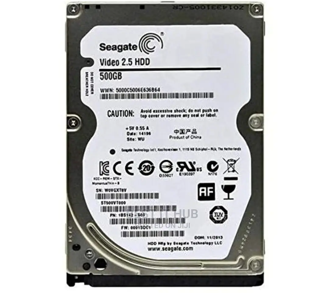 500gb Internal Harddrive for Laptop.