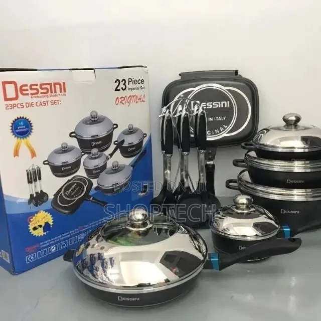 Dessini Granite 23pcs Cookware.