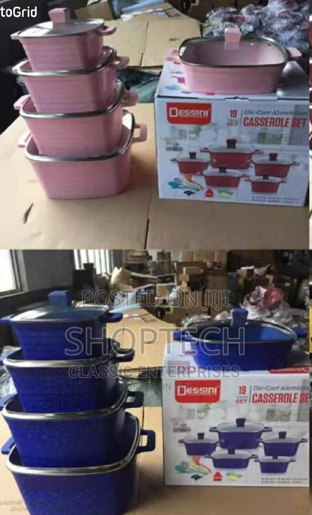 19 Pcs Dessini Granite Cookware - main view