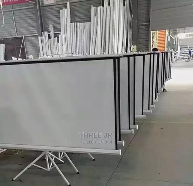 Tripod Projection Screens Available - main view