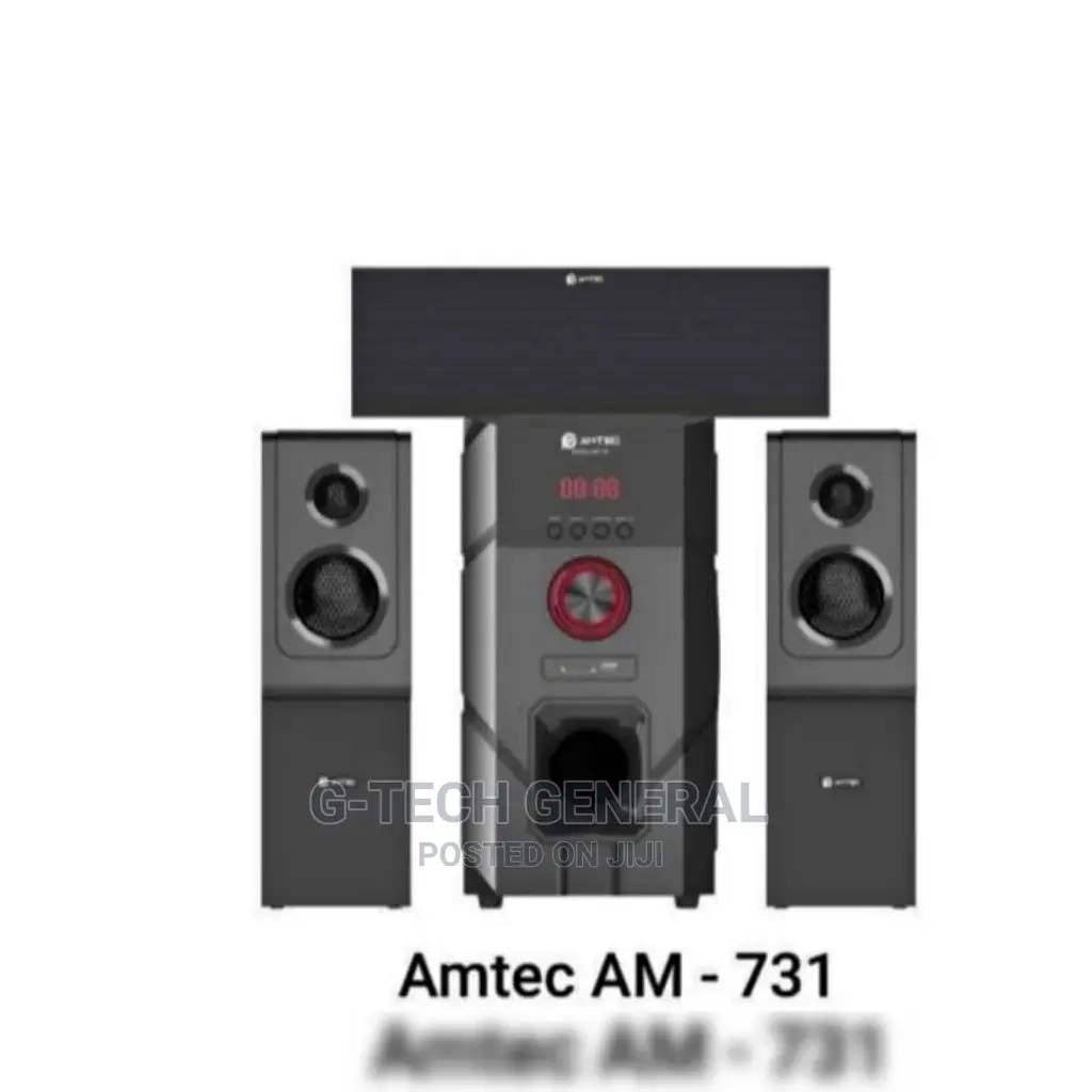 Amtec Am-731 3.1 Ch Multimedia Speaker Bt/Usb/Sd/Fm