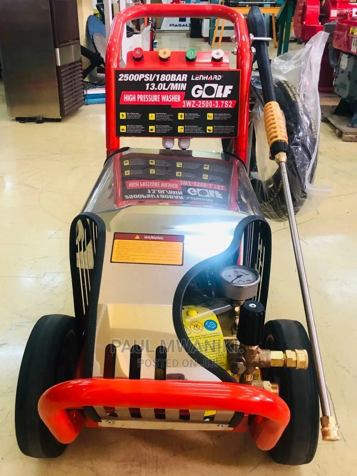 Lenhard Golf High Pressure Washer (2500psi)