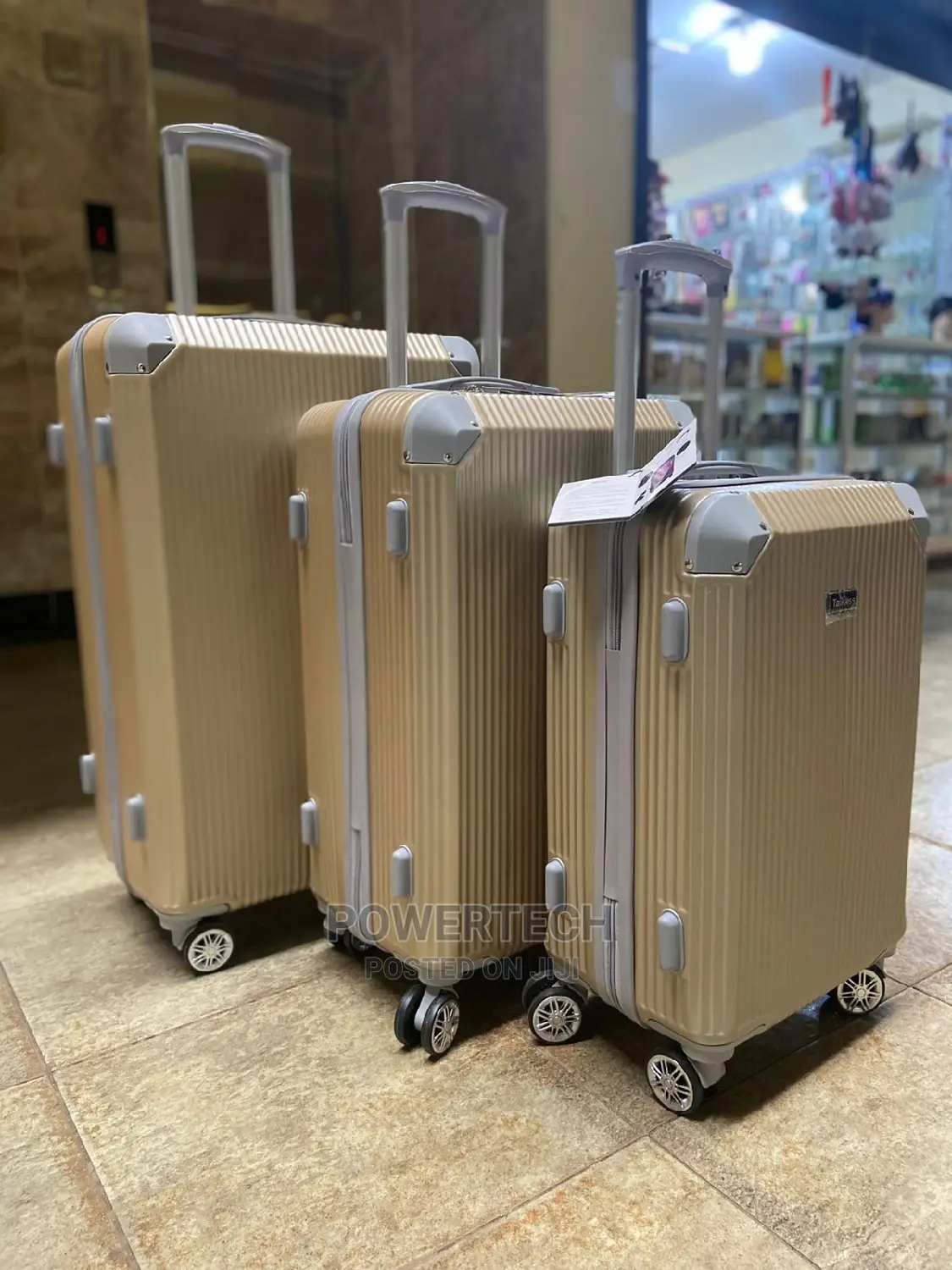 Big Luxurious Fibre Suitcase;36 Size