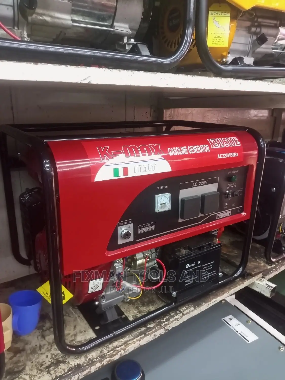 Gasoline Generator 7.5 Kva K-Max Generator