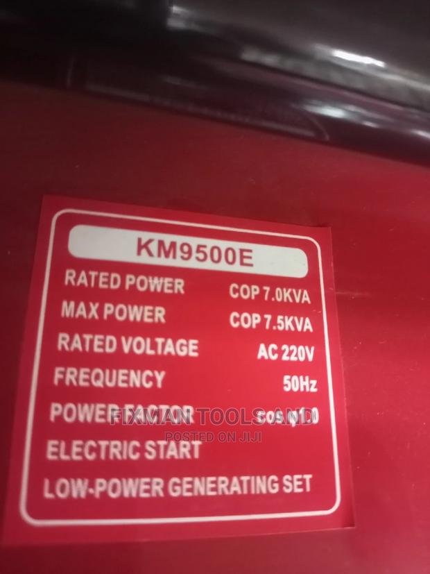 Gasoline Generator 7.5 Kva K-Max Generator - thumbnail 2