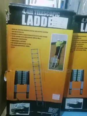 4.4meters/15ft Single Telescopic Ladder