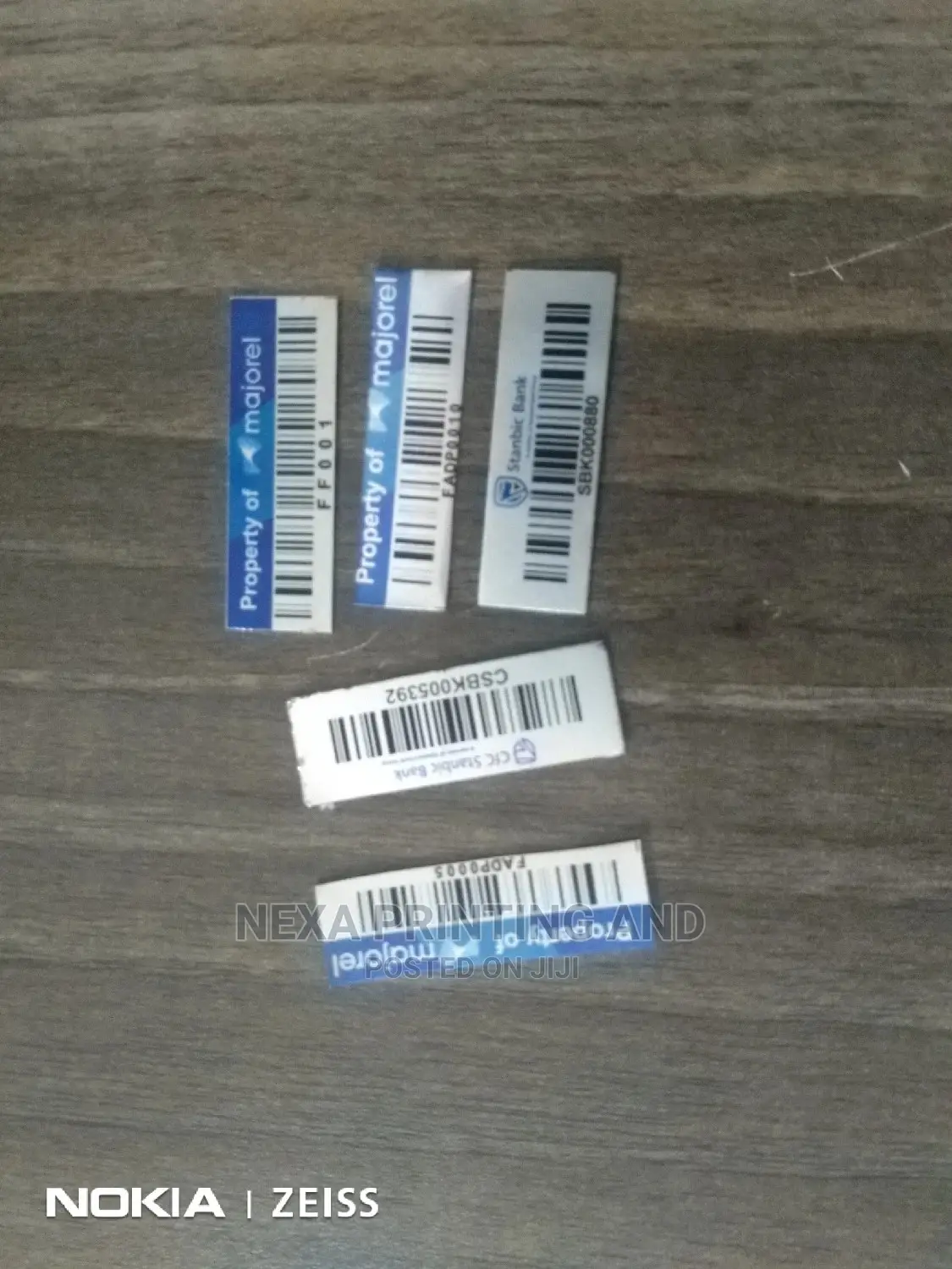 Aluminium Asset Tags