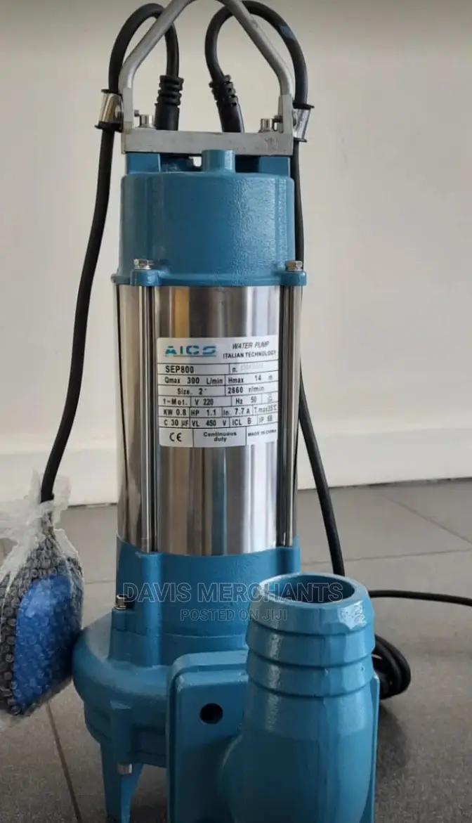 Aico Sewage Water Pumps 1.1hp