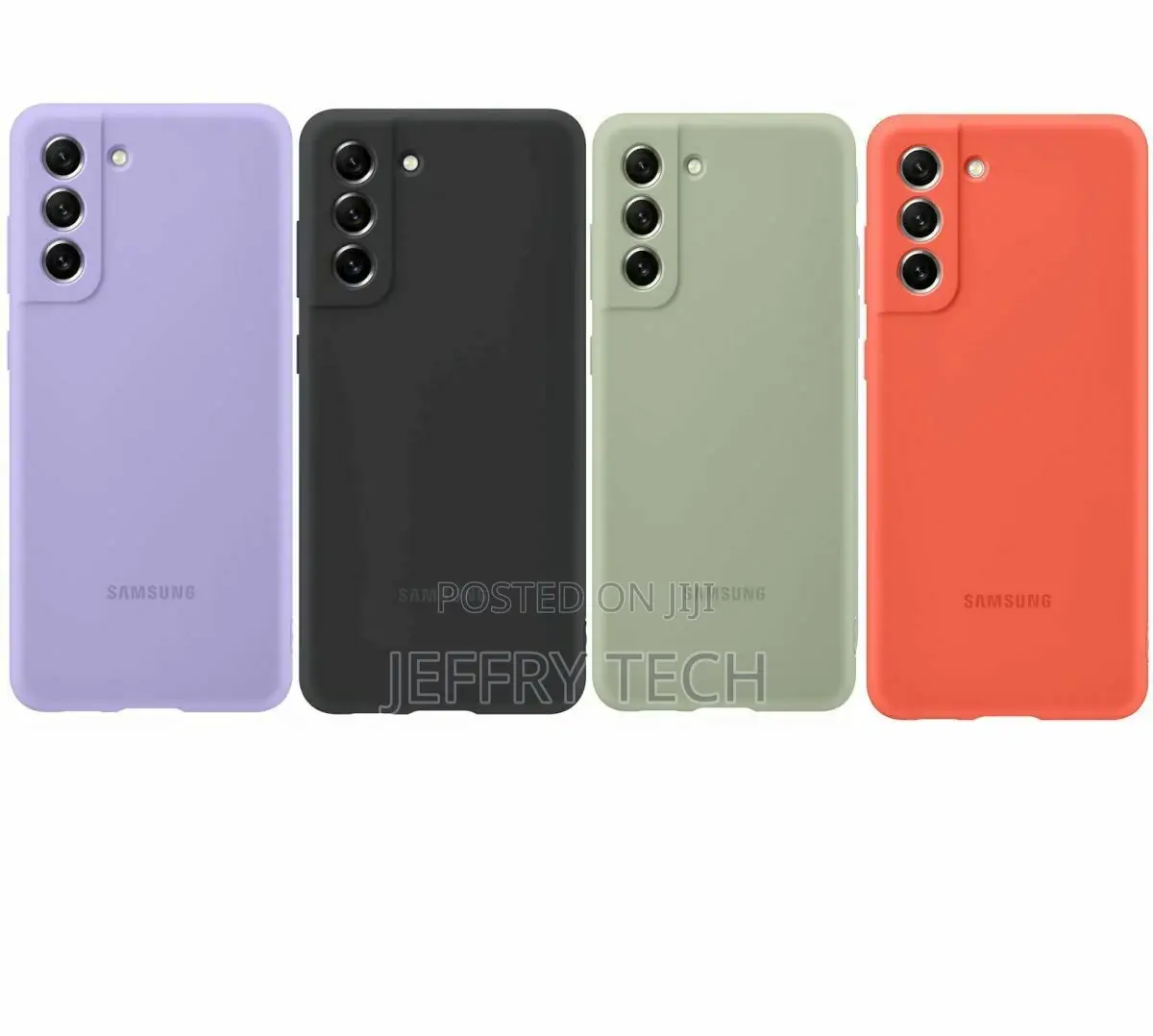 Samsung Galaxy S21 FE 5G Silicone Cover Case Sleeve EF-PG990