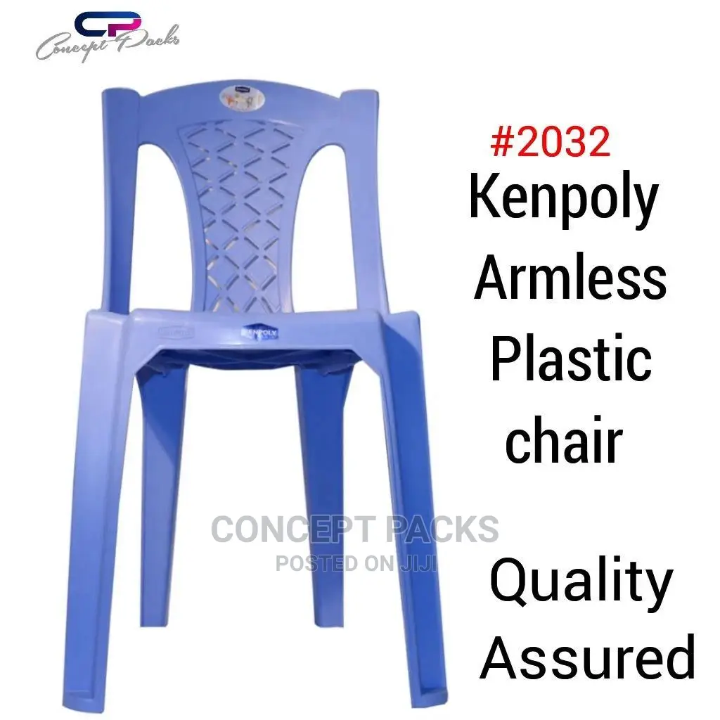 Armless Plastic Chair Kenpoly