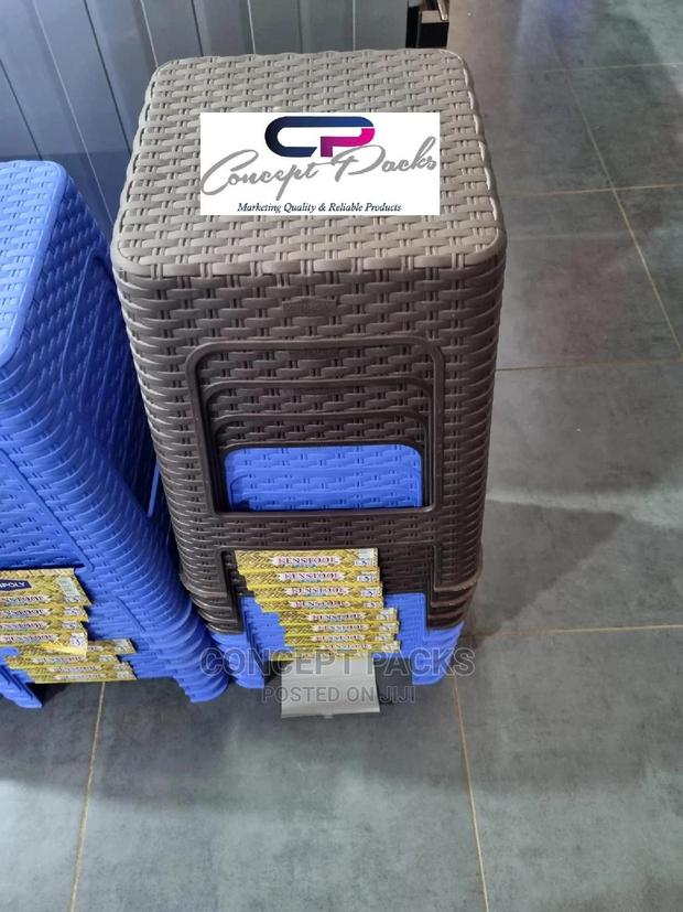 Kenpoly Plastic Rafted Stools - thumbnail 2