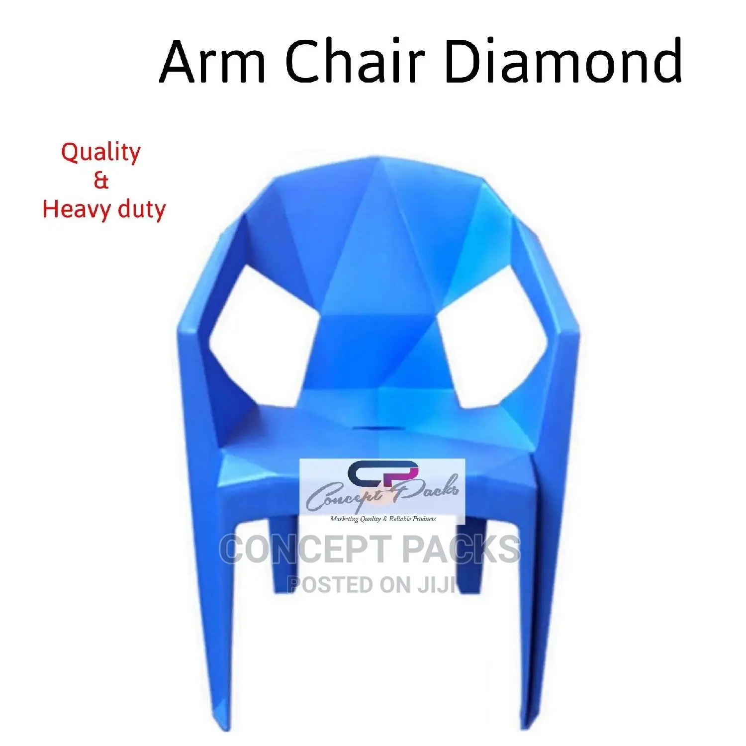 Diamond Arm Chair