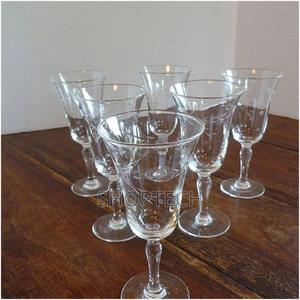 Set of 6 Wine Glasses. - thumbnail 2