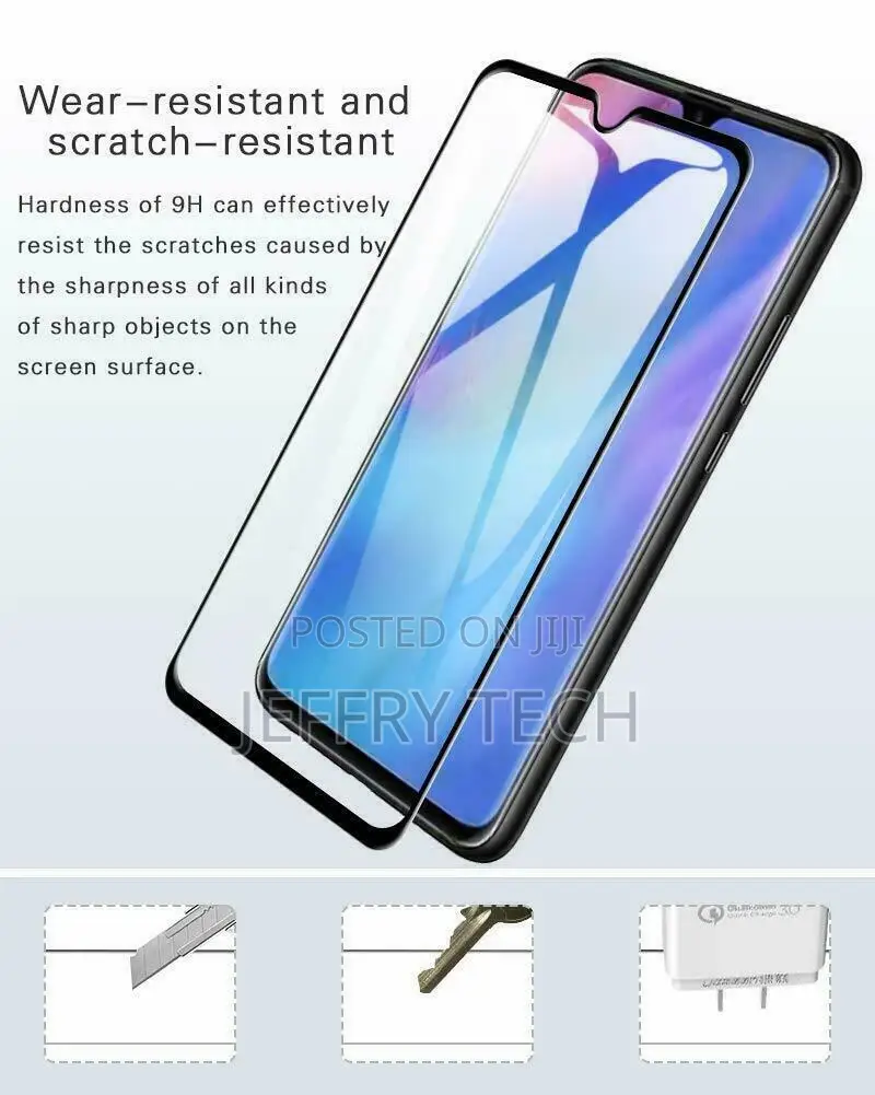 Glass Curved for Xiaomi Pocophone Poco X3 Protection 3D 5D 9